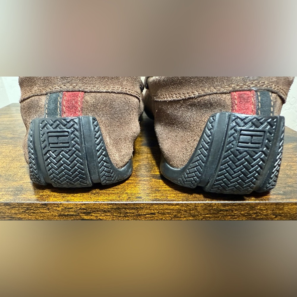 Tommy Hilfiger Suede Men's Loafers. Men's Size 9.5 - Picture 4 of 7